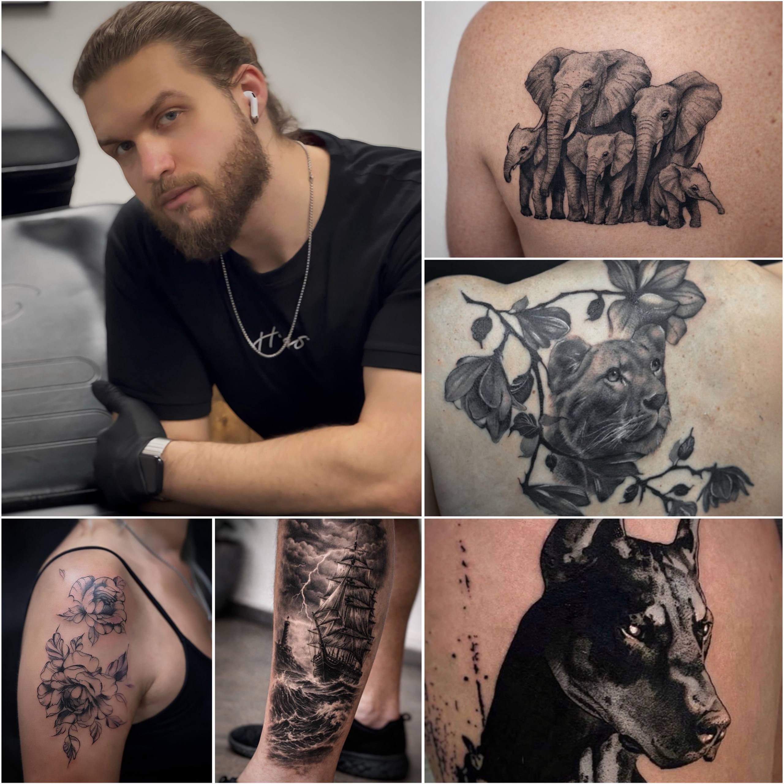 Привіт. Я Нік — тату-майстер з 6-річним досвідом, який серйозно ставиться до того, що лишається з вами на все життя.